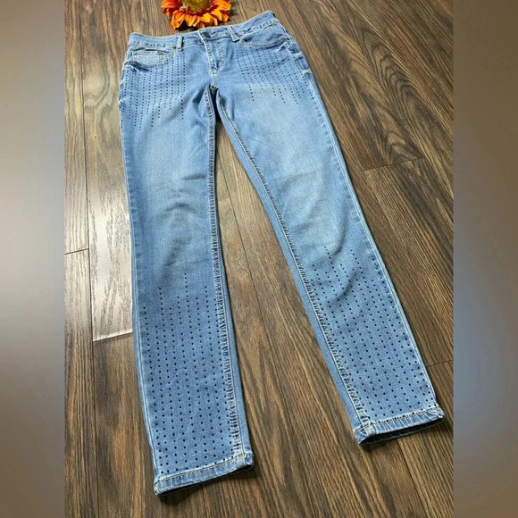 🦋B2G1🦋EARL JEAN Skinny Ankle Jeans | 6 | - Picture 3 of 8